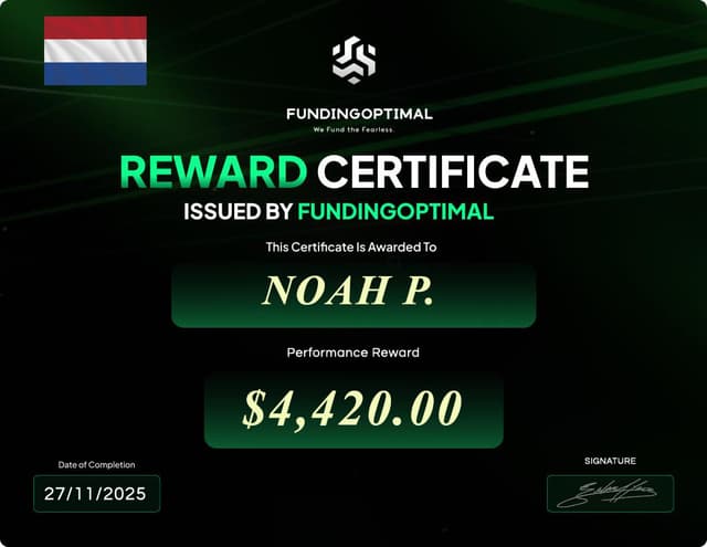Reward Certificate 4